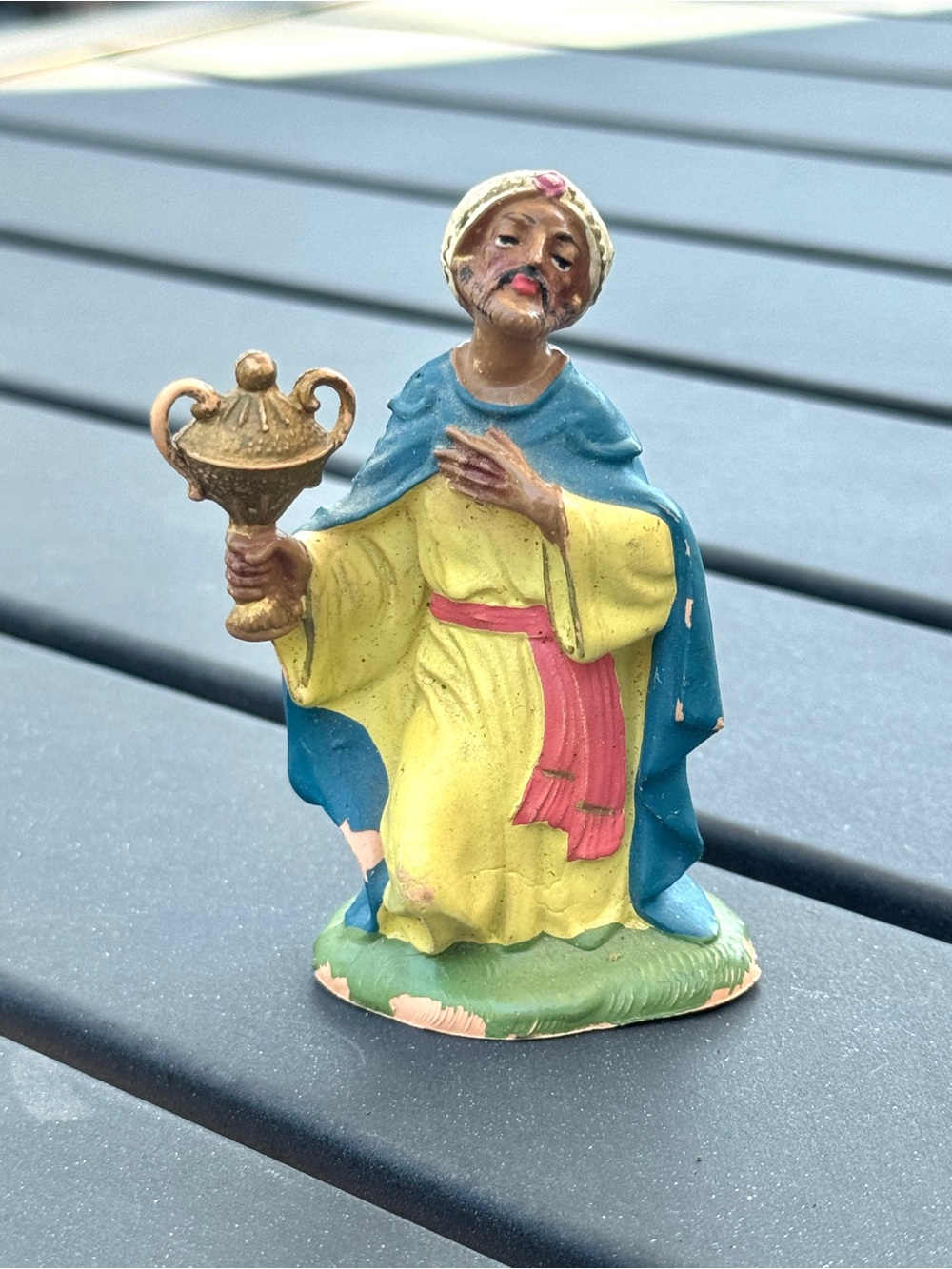 Vintage - Fontanini Depose Gaspar Wiseman Christmas Nativity Figurine